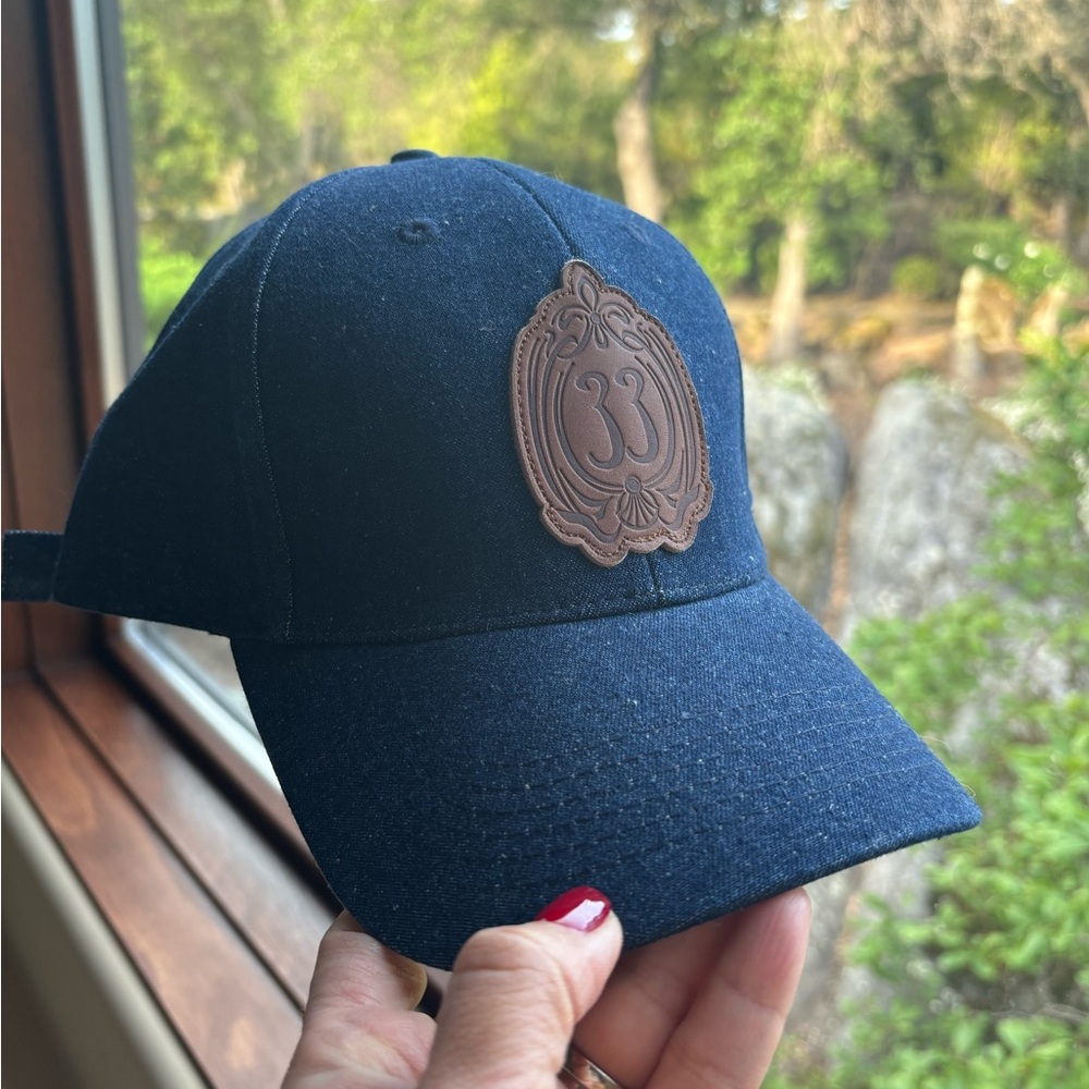 Rare! Disney club 33 baseball hat cap net denim! - Picture 2 of 5